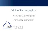 Vision Technologies Inc. DAS Event Chicago Seminar  11_7_2013
