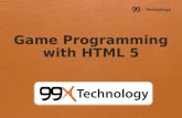 Html5 for game programming