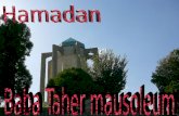 Hamadan Baba Taher mausoleum