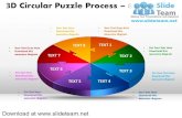 3 d pie chart circular puzzle with hole in center process 8 stages style 1 powerpoint diagrams and powerpoint templates