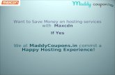 Save your money with all your purchase on Maxcdn using Maxcdn coupons.