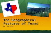 Major Geographic Features of Texas