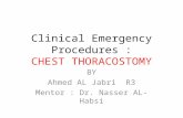 Clinical emergency procedures Chest Tube