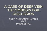 A Case of DVT for Discussion
