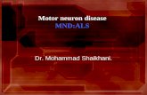Neurology mnd for 5th year 2011