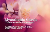 Myasthenia gravis yashwant kumar