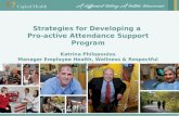 Developing A Proactive Attendance Program