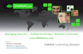 GWAVACon 2013: Licensing session