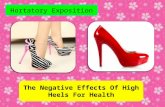 the negative effects of high heels