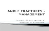 Ankle fractures   management