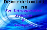 Dr. Minnu Panditrao's Dexmedetomidine for intraoperative sedation & analgesia