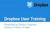 How to Use Dropbox - A She's A Geek Guide