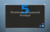 5 Windows Command Prompt Tips