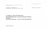 Links between Business Accounting and National Accounting UNSD, 2000