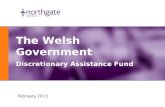 The Discretionary Assistance Fund