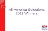 2011 AAS Winners