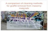 A comparison of cleaning methods for graffiti removal compressed
