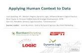 Applying Human Context to Data