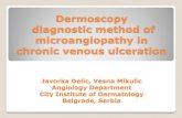 EWMA 2013 - Ep516 - Dermoscopy diagnostic method of microangiopathy in chronic venous ulceration