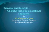 Coloanal anastomosis presentation
