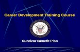 Topic 1.21 SBP (Survivor Benefit Plan)