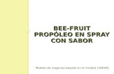 BEE FRUIT Propóleo en spray con sabor