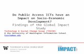 Do public access ICTs have an impact on socio-economic development? Findings of the Global Impact Study