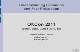 Understanding Commons and Peer Production