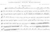 Martinu - Oboe Concerto (Piano Reduction)