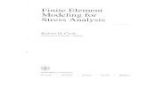 Finite Element Modeling for Stress Analysis - Cook