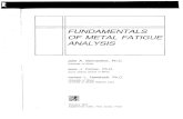 Fracture & Fatigue - Fundamentals of Metal Fatigue - Bannant