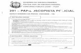 Prova PC Papiloscopista(2008) Funiversa