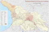 Russians Invasion & Occupation of Georgia_map