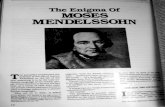 Avi Shafran - The Moses Mendelssohn Enigma