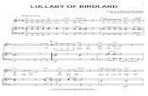 G. Shearing, G. D. Weiss - Lullaby of Birdland