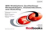 Quality Stage IBM WebSphere Methodologies Standardization and Matching