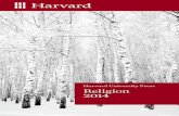 Religion | Harvard University Press