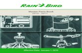 2010 Master Parts Book Rain BIrd