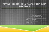 Active Directori & Management User and Group