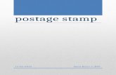 Designing a Postage Stamp