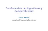 Fundamentos de Algoritmos y Computabilidad