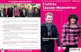 Engagements de Clotilde Tascon-Mennetrier et Damien Bongart