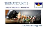 Unit 5 Component Values