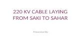 220 KV Cable Project Presentation
