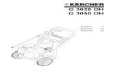 Karcher G3050 Pressure Washer Manual