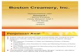 Boston Creamery Inc