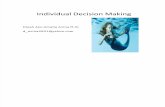 Consumer Behavior IX Individual Decision Making