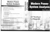 Modern Power Systems Analysis D P Kothari I J Nagrath