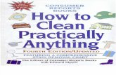 How to Clean Practically Anything