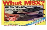 What MSX - Vol1 No 1 - Nov 1984